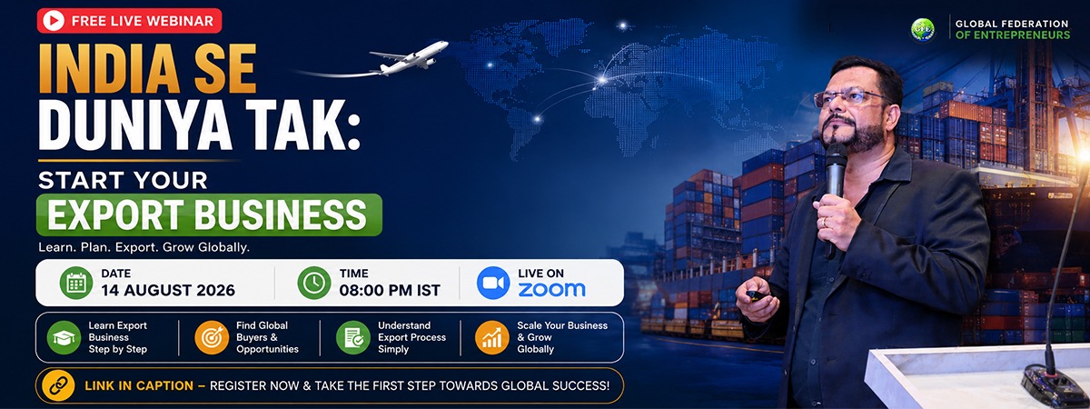 India Se Duniya Tak – Start Your Export Business! 🚢 